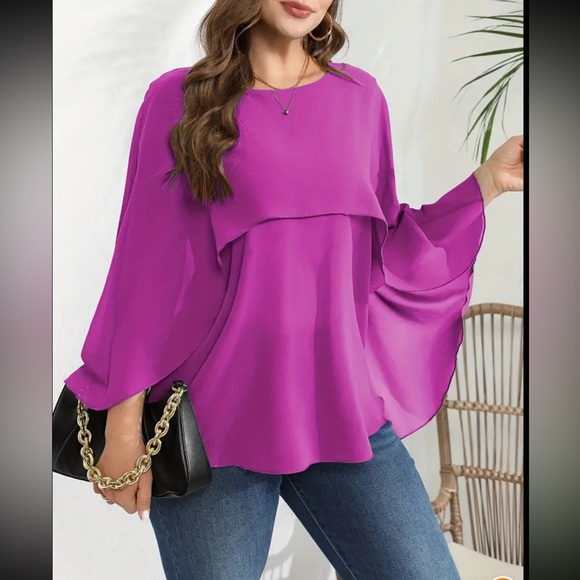 Plus Size Elegant Blouse, size 22 - Picture 1 of 6